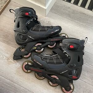 Rollerblade Pro 05 Senior Rec Fitness Inline Skates Rollerblades Mens Size 9